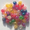 50 9mm Acrylic Mixed AB Rosebuds